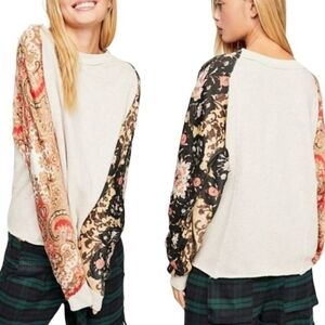 Free People Vintage Affair Sweatshirt Size XS